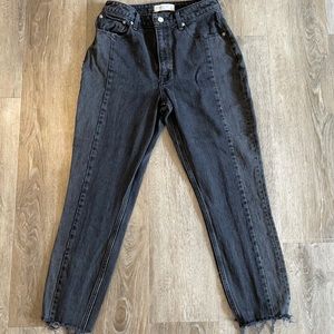 Abercrombie & Fitch Curve Mom Jeans